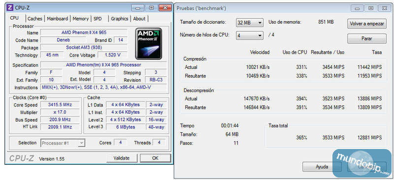 7Zip 32Mb Gigabyte 870A UD3