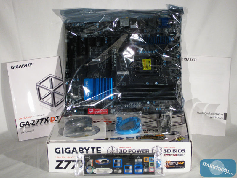 Accesorios Gigabyte Z77X-D3H