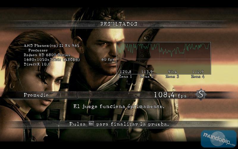 Resident Evil 5 No AA AMD Radeon HD 6850