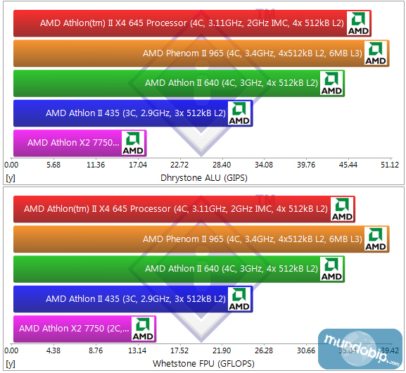 Processor Arithmetic AMD Athlon II X4 645 3.1Ghz