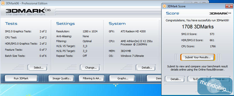 3DMark06 Overclocking Gigabyte GA MA785GMT UD2H