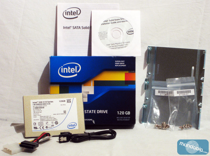 Accesorios SSD Intel 510 Series de 120Gb