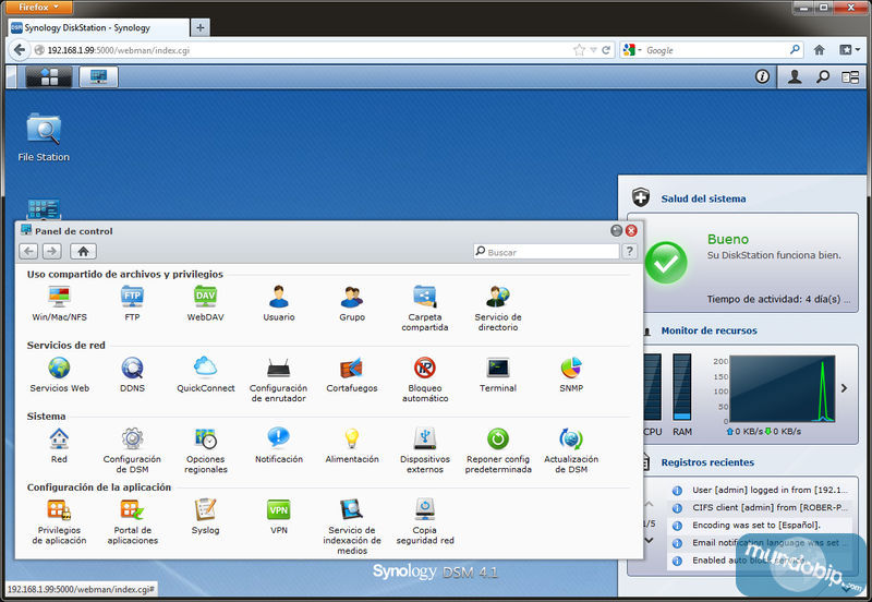 Escritorio DSM 4.1