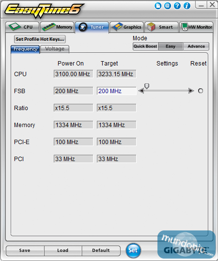 EasyTune 6 Easy Overclocking Gigabyte GA-990FXA-UD3