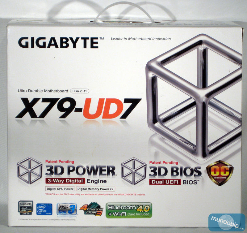 Frontal embalaje Gigabyte GA-X79-UD7