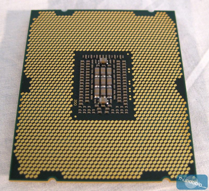 Parte trasera Intel Core i7-3820 Sandy Bridge-E