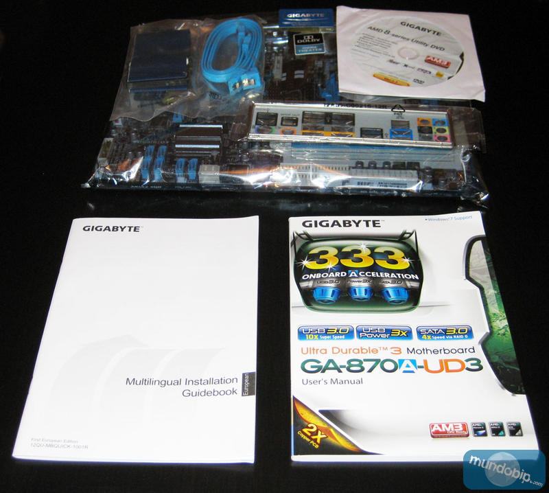 Accesorios Gigabyte 870A-UD3