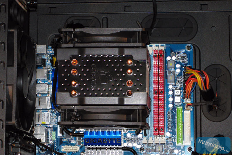 Corsair A70 instalado