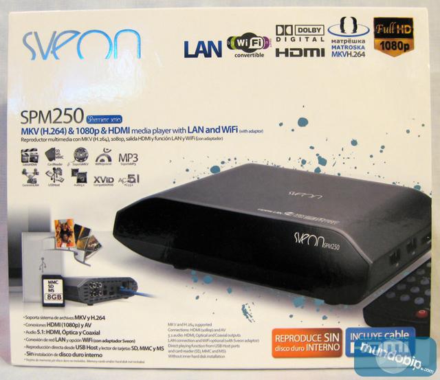 Caja frontal SVEON SPM 250