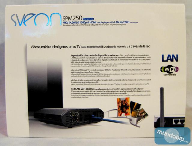Caja superior SVEON SPM 250
