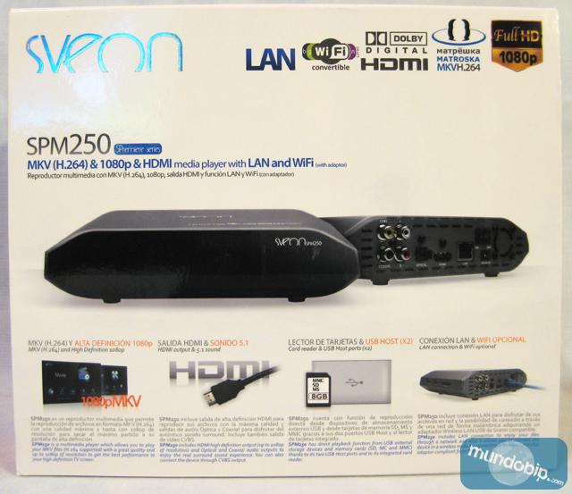 Caja atras SVEON SPM 250