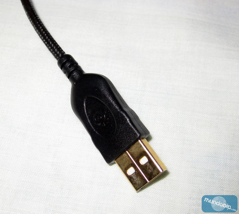 Conector USB dorado SteelSeries XAI