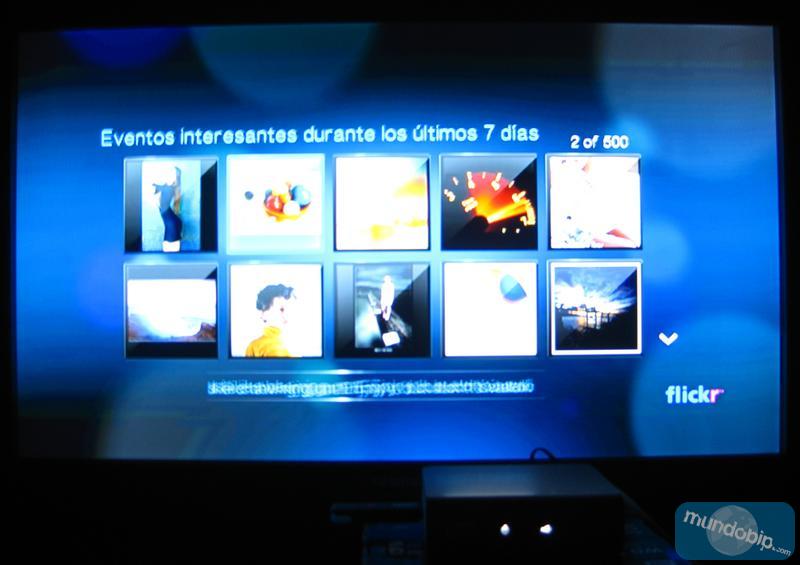 Fotos de eventos con Flickr WD TV Live