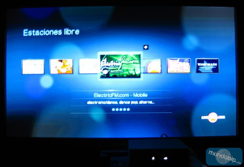 Estaciones de radio WD TV Live