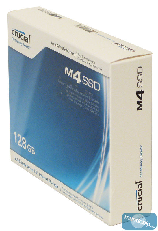 Embalaje SSD Crucial m4 128Gb