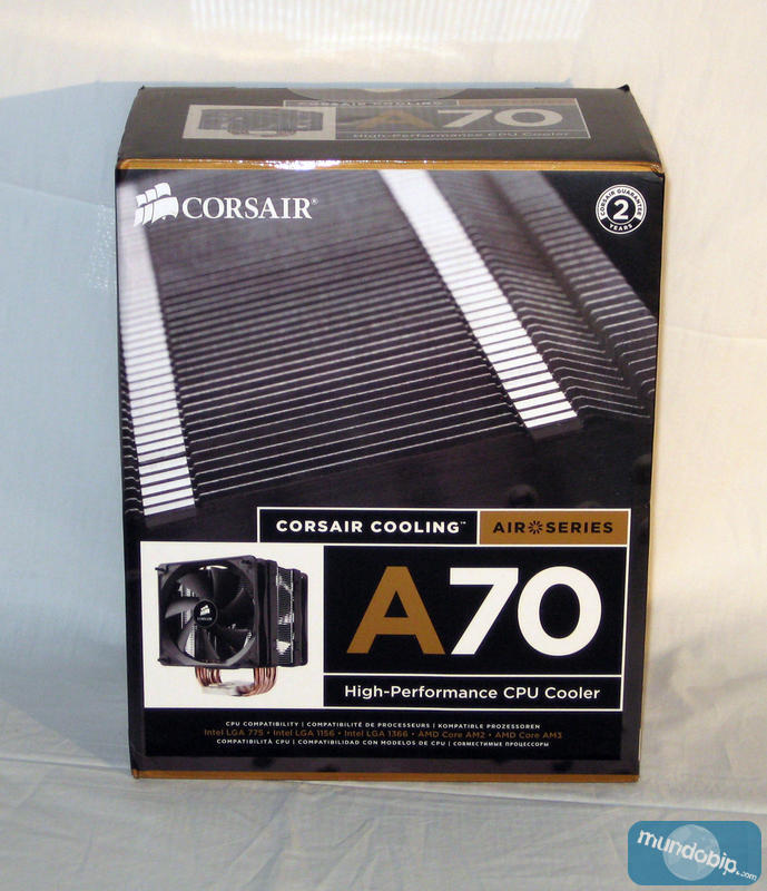 Frontal caja Corsair A70