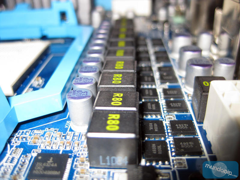 Fases de corriente Gigabyte 870A UD3
