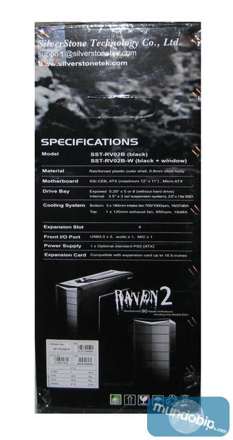 Lateral caja Raven RV02