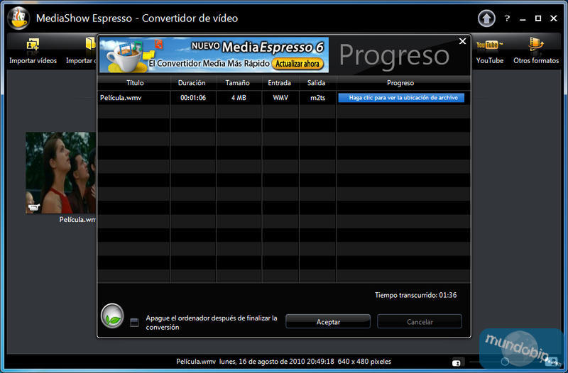 MediaShow Expresso GPU On Gigabyte GA-MA785GMT-UD2H