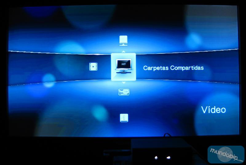 Carpetas compartidas WD TV Live