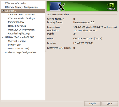 en Linux...